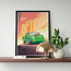 Porsche 911 Carrera RS – Premium Poster (A4)