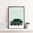 Ford Mustang GT Fastback – Premium Poster (A4)