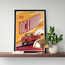 Mazda Mx5 Miata Roadster Na – Premium Poster (A4)