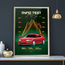 Toyota Supra Turbo (1994) – Premium Poster (A4)
