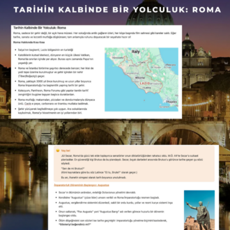 Roma Şehir Rehberi | by Roam&Fun