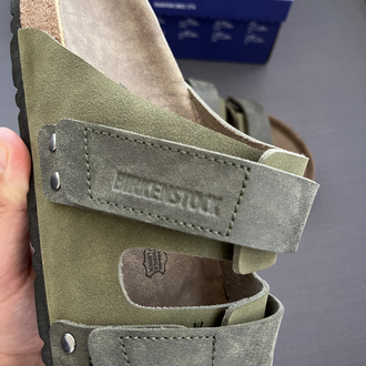 Birkenstock Cırtlı Haki