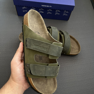 Birkenstock Cırtlı Haki