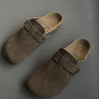 Birkenstock Boston Kahve