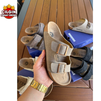 Birkenstock Arizona Vizon (Koyu)