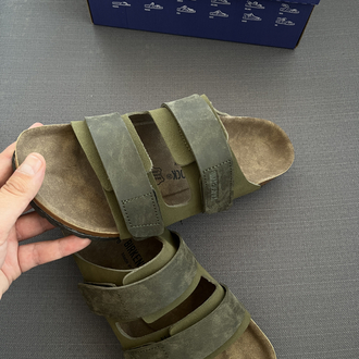 Birkenstock Cırtlı Haki