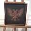 Bakır Rölyef Tablo Çift başlı kartal selçuklu