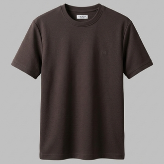 Premium Oysho Kumaş - Dökümlü Likralı Basic Tişört
