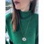 Concrete Initial Necklace / Beton Harf Kolye