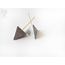 Concrete Triangle Earring |Beton Üçgen Küpe