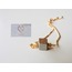 Beton Kare Altın İpli Bileklik | Concrete Cube Bracelet