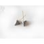 Concrete Triangle Earring |Beton Üçgen Küpe