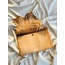 Deri Görünümlü Clutch 