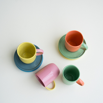 Stoneware Kahve Fincanı