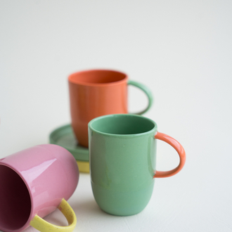 Stoneware Kahve Fincanı