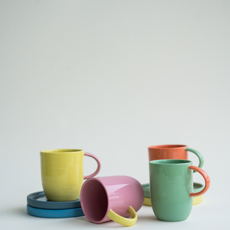 Stoneware Kahve Fincanı