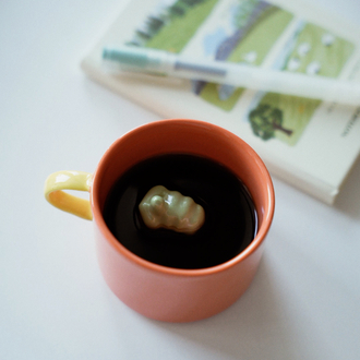 Stoneware Renkli Nah Fincan