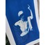The Martyrdom of Discussion - Cyanotype Print of Socrates