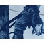The Kiss of Life - Cyanotype Baskı