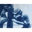 The Kiss of Life - Cyanotype Baskı