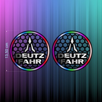 Deutz Fahr Pixel Animasyonlu Hoparlör kapağı 