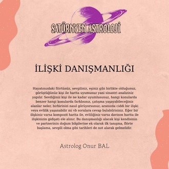 İLİŞKİ ANALİZİ VE DANIŞMANLIĞI
