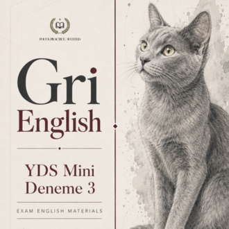 YDS Mini Deneme 3
