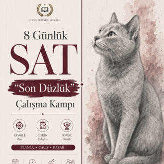 8 Günlük SAT "Son Düzlük" Çalışma Kampı