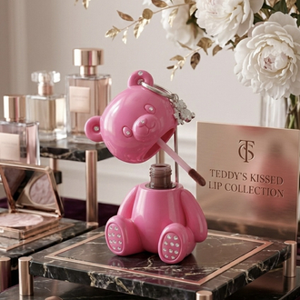 AURA LUXE TEDDY GLOSS CHARM PEMBE