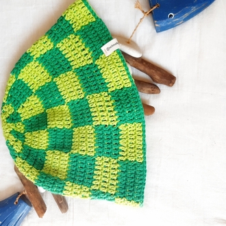 PATCH POP BUCKET ŞAPKA/Yeşil