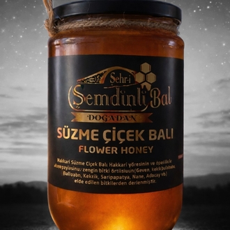 850 Gr Süzme Çiçek Balı