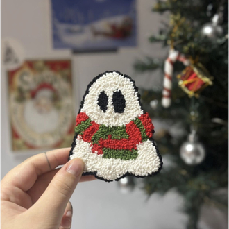 Christmas ghost bardak altlığı