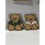 Couple bears bardak altlığı