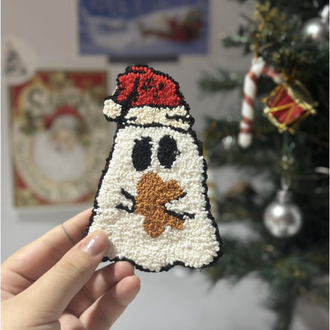 Christmas ghost 2 bardak altlığı
