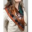 Floral %100 İpek Fular