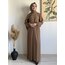 HİRA LATTE ELBİSE/FERACE
