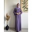 LİLA HİRA ELBİSE/FERACE