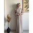 KREM HİRA ELBİSE/FERACE