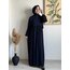 HİRA LACİVERT ELBİSE/FERACE