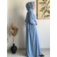 HİRA BEBEK MAVİSİ ELBİSE/FERACE