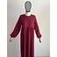 EVA AYROBİN ELBİSE BORDO