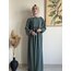 SOFT YEŞİL HİRA ELBİSE/FERACE