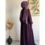 HİRA ELBİSE MOR