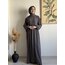 HİRA KOYU GRİ ELBİSE/FERACE