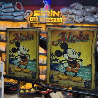 Aloha Mike perde takımı çift adet fiyatıdır