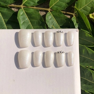 kalıcı oje inci tozu taşlı nail set