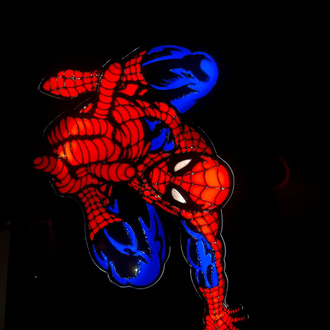 Spiderman gece lambası