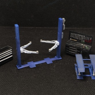 1/64 Garaj Ekipmanı / Garage  Equipment