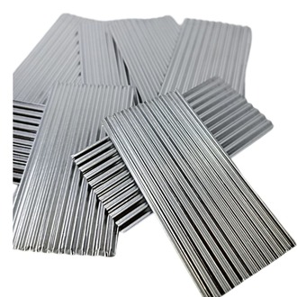 1/35 Oluklu Aluminyum Çatı Levhası 7,3X3,4 cm 4 Adet