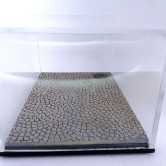 1/43-1/64 Ölçek Diecast Parke Yol Diorama Zemin ve Case